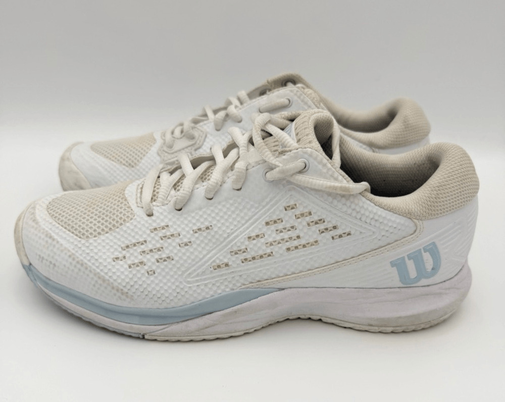 Wilson’s Rush Pro Ace Women’s Size 9.5 B Blue White Tennis Sneakers